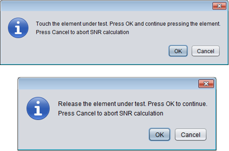 SNR Measurement Prompts