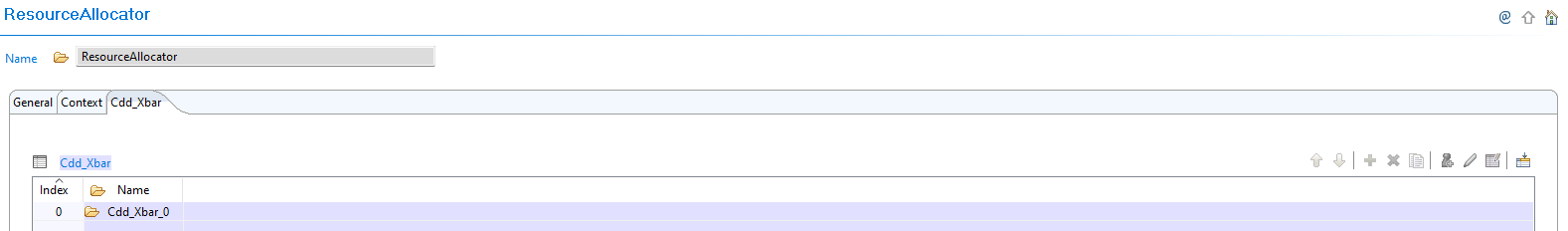 Add CDD XBAR Resource Allocator