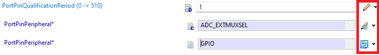 EB Tresos Calculate Button Values