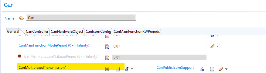 CanMultiplexedTransmission parameter in EB Tresos