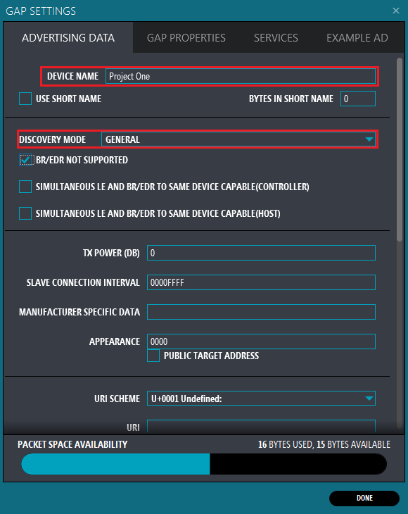 Bluetooth Developer Studio