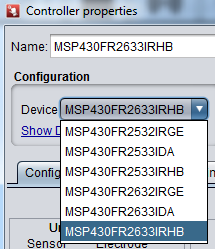 Select Device Variant