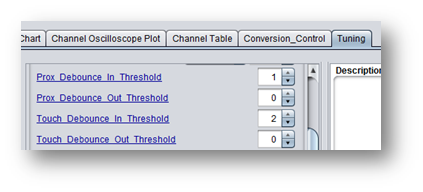Selecting Slider Debounce Values