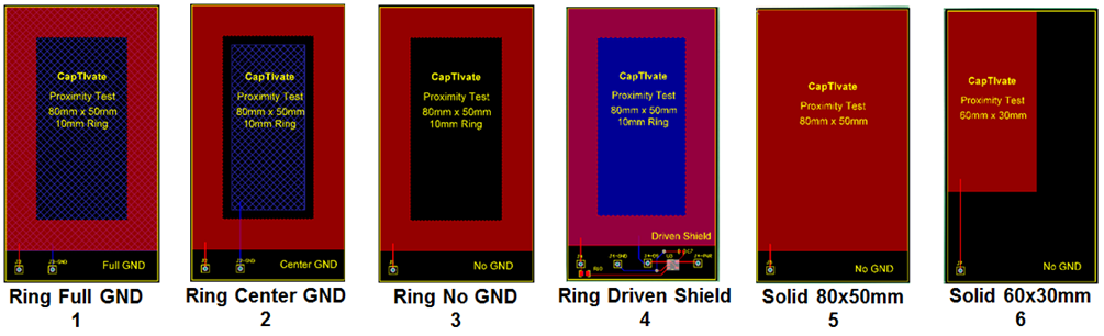 Proximity Range Test PCB Layouts