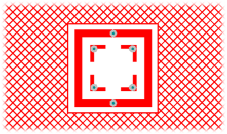 Ground Pour Spacing Controlled