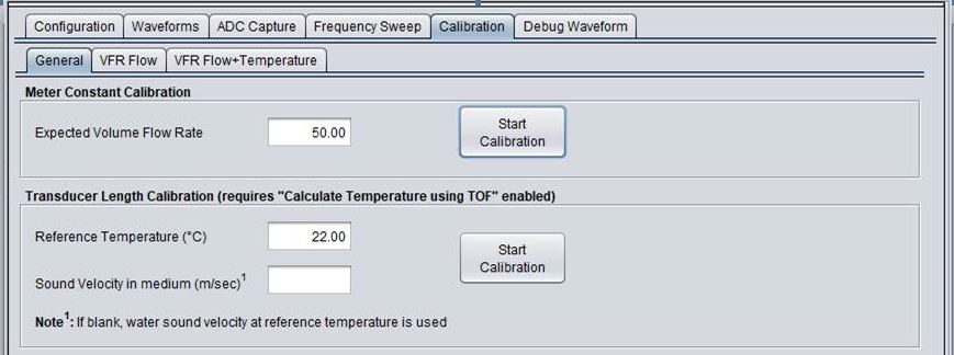 Meter Constant Calibration