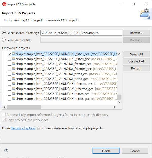 Simple sample HTTP Import